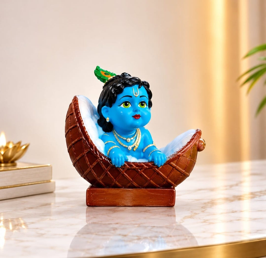 Bal Krishna Murti -Handpainted