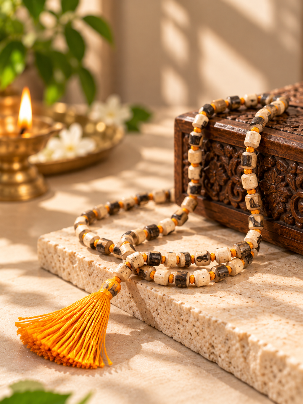 Original Shyam Tulsi Chanting Mala for Jaap