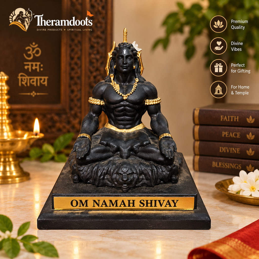 Shiv ji Murti in Meditative posture