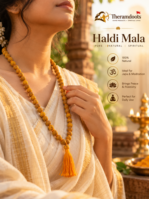 Divine Natural Haldi Jap Mala