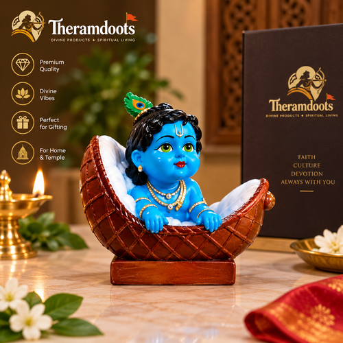 Bal Krishna Murti -Handpainted